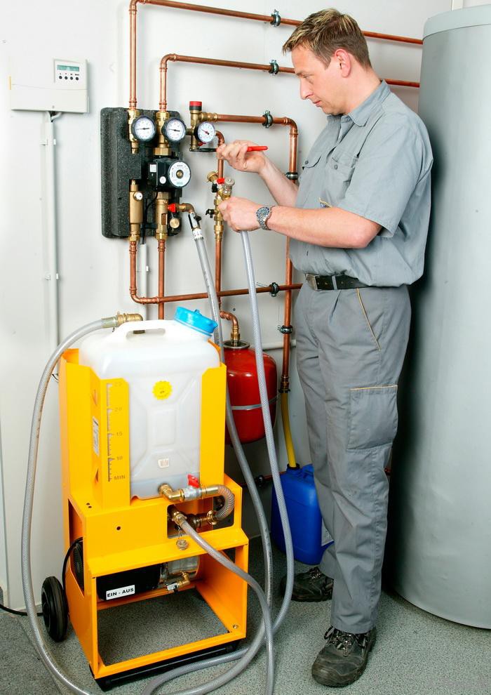 Оборудование для промывки и очистки теплообменников, систем отопления, котлов и водоснабжения